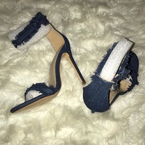 DENIM HEELS